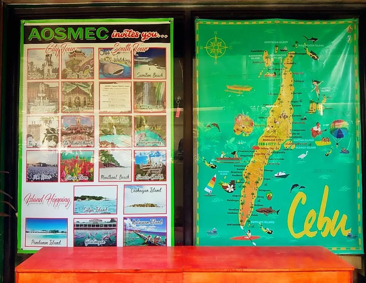 Aosmec Square Hotel Lapu-Lapu City Buitenkant foto